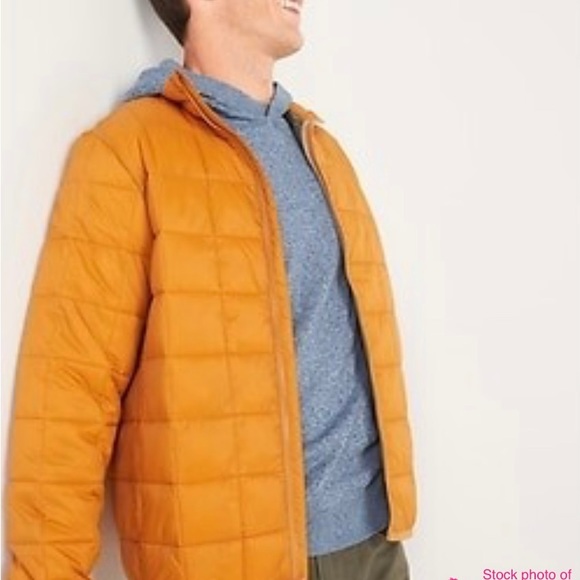 NWT Old Navy Water -Resistant Grid-Quilted Zip Puffer - Picture 9 of 12